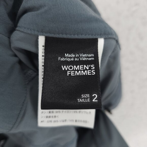 ARCTERYX Women's Sylvite Shorts  Nylon Stretch Blue/Gray Size 2 - READ!! - Picture 8 of 12